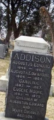 Eugene Moore Addison on Sysoon