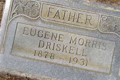 Eugene Morris Driskell on Sysoon
