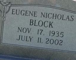 Eugene Nicholas Block on Sysoon