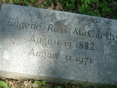 Eugene Ross McCarthy on Sysoon