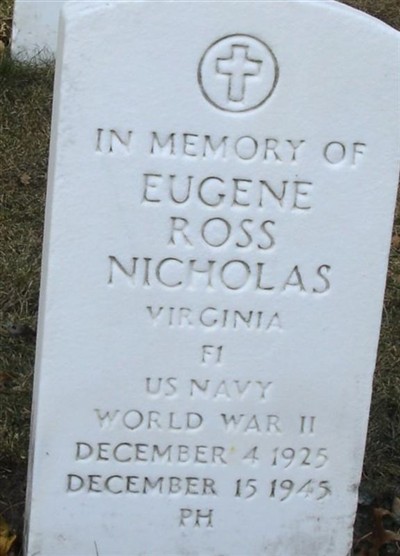 Eugene Ross Nicholas on Sysoon
