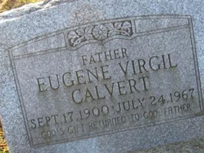 Eugene Virgil Calvert on Sysoon