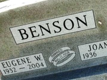 Eugene W Benson, Find a grave on Sysoon Eugene W Benson on Sysoon