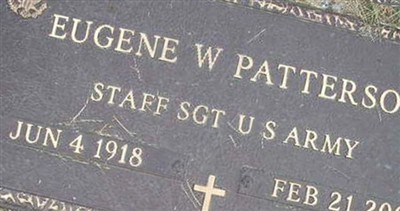 Eugene W Patterson on Sysoon