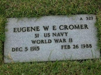 Eugene W E Cromer on Sysoon