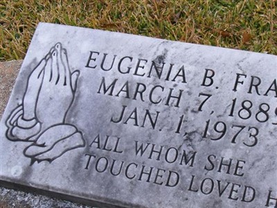 Eugenia B Frame on Sysoon