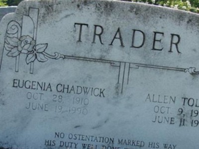 Eugenia Chadwick Trader on Sysoon