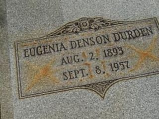 Eugenia Denson Durden on Sysoon