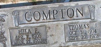 Eula F Compton on Sysoon