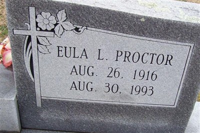 Eula Lueisa Proctor Murphy on Sysoon
