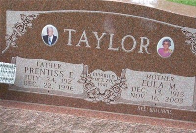 Eula M Williams Taylor on Sysoon