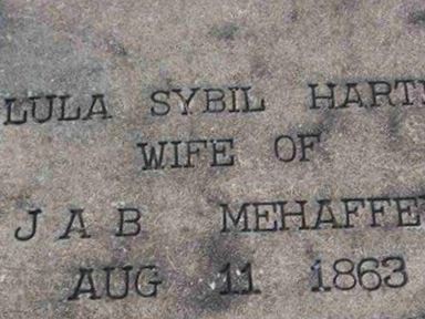 Eula Sybil Hartis Mehaffey on Sysoon
