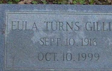 Eula Turns Gilliam on Sysoon