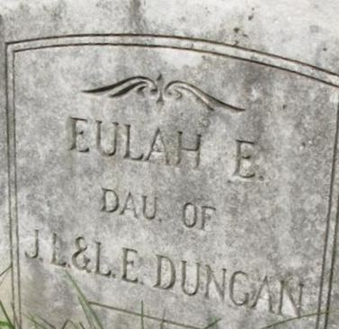 Eulah E Dungan, Find a grave on Sysoon Eulah E Dungan on Sysoon