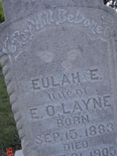 Eulah E. Layne on Sysoon