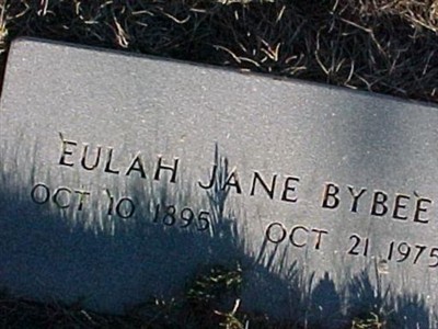 Eulah Jane Bybee on Sysoon