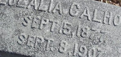 Eulalia Calhoun on Sysoon