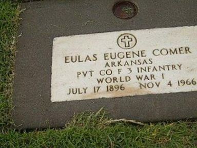 Eulas Eugene Comer on Sysoon