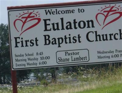 Eulaton First Baptist Church Cemetery on Sysoon