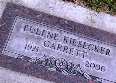 Eulene Kiesecker Garrett on Sysoon