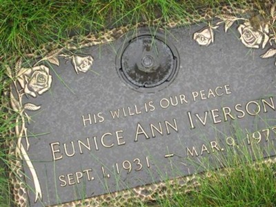Eunice Ann Iverson on Sysoon