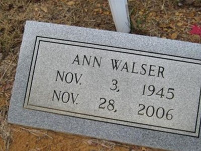 Eunice Ann Newman Walser on Sysoon