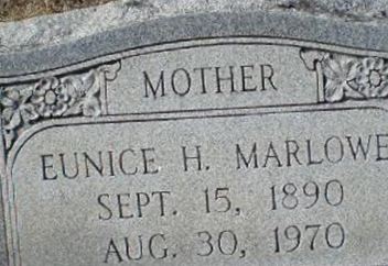 Eunice H. Marlowe on Sysoon