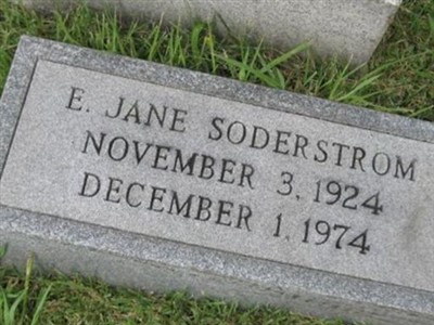 Eunice Jane Soderstrom on Sysoon