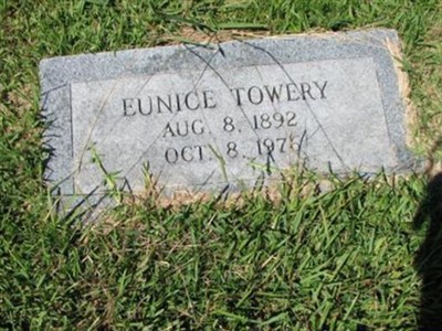 Eunice Towery on Sysoon