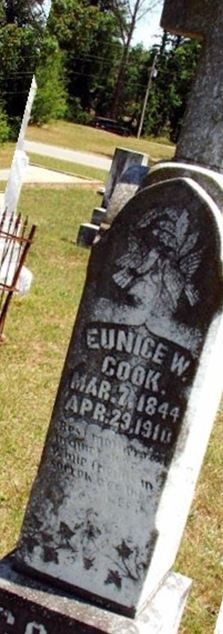 Eunice W Cook on Sysoon