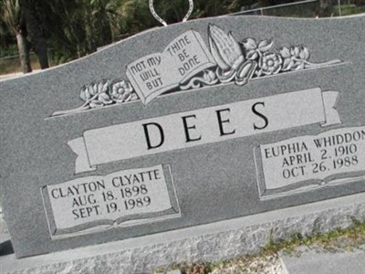 Euphia Whiddon Dees on Sysoon