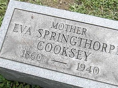 Eva A Springthorpe Cooksey on Sysoon