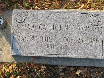 Eva Calhoun Lyons on Sysoon