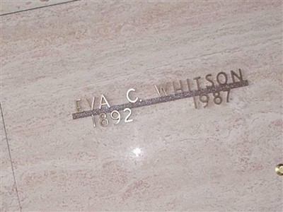 Eva Chellis Whitson on Sysoon