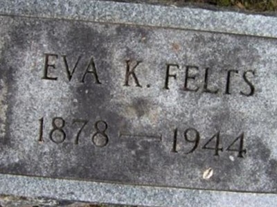 Eva K. Felts on Sysoon