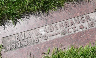 Eva Katherine Gregorius Loshbaugh on Sysoon