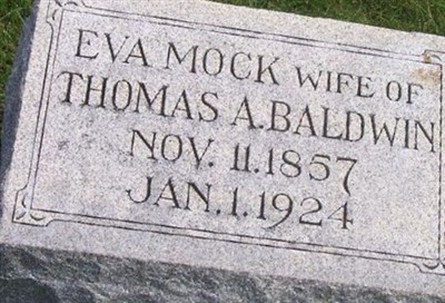 Eva M. Mock Baldwin on Sysoon