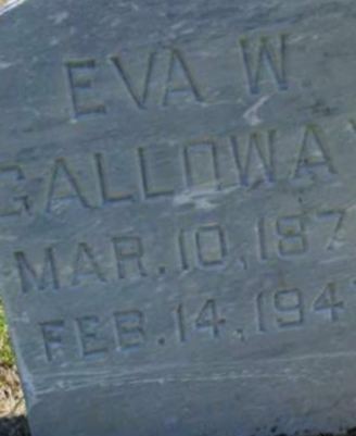 Eva W Galloway on Sysoon