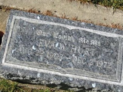 Eva W Hurt on Sysoon