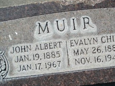 Evalyn Child Muir on Sysoon