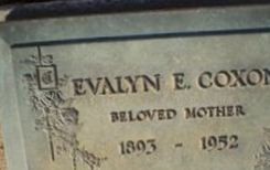 Evalyn E. Coxon on Sysoon