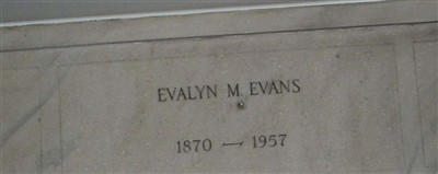 Evalyn M. Evans on Sysoon
