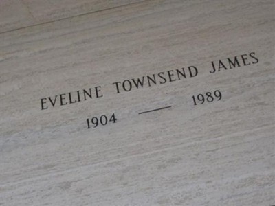 Eveline Chase Townsend James on Sysoon