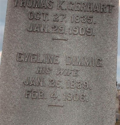 Eveline Dimmig Gerhart on Sysoon