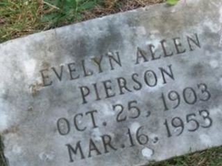 Evelyn Allen Pierson on Sysoon