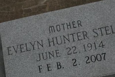 Evelyn Zelma Hunter Stella on Sysoon