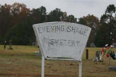 Evening Shade Cemetery on Sysoon