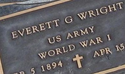Everett G. Wright on Sysoon