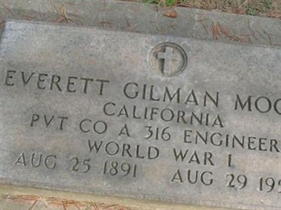 Everett Gilman Moody on Sysoon
