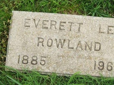 Everett Lee Rowland on Sysoon
